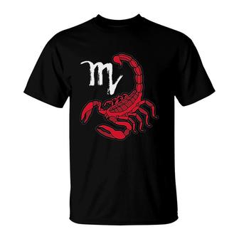 Scorpio Zodiac Sign Astrology T-Shirt | Mazezy