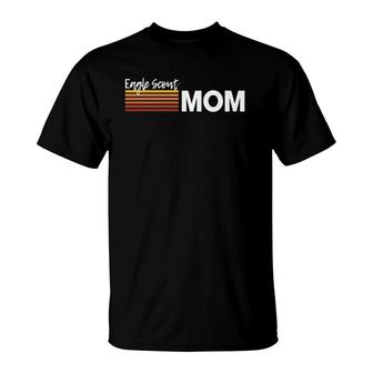 Scout Mom Scouting Mother Eagle Proud T-Shirt | Mazezy