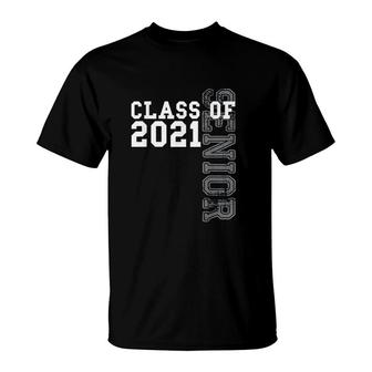 Senior Class Of 2021 Graduation 2021 T-Shirt | Mazezy