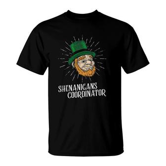 Shenanigans Coordinator Funny Teacher St Patrick's Day 2022 Ver2 T-Shirt | Mazezy