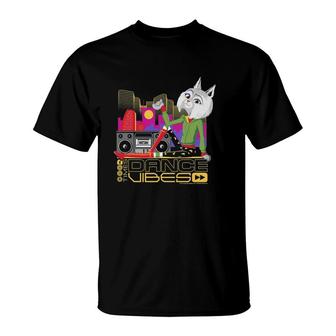 Sing 2 Nooshy Retro City Poster T-Shirt | Mazezy