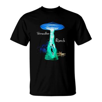 Skinwalker Ranch Premium Ufo Gift T-Shirt | Mazezy