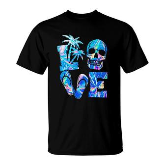 Skulls Love Beaches T-Shirt | Mazezy