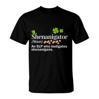 Slp Shenanigator St Patricks Day T-Shirt | Mazezy