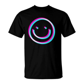 Smile Emoticon Emo Egirl Eboy Smiling Grunge Aesthetic Art Premium T-Shirt | Mazezy