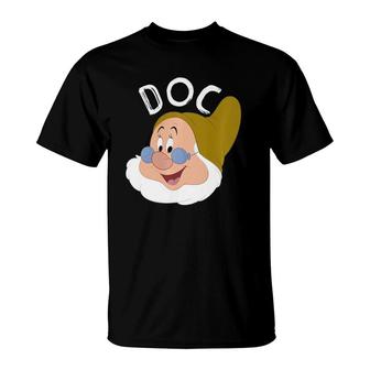 Snow White & The Seven Dwarfs Doc Face T-Shirt | Mazezy UK