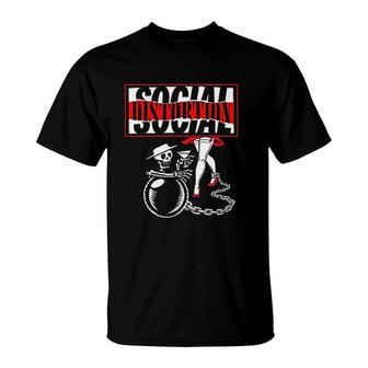 Social Distortion Funny T-Shirt | Mazezy