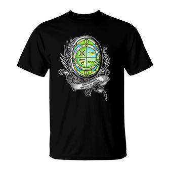 Solomon's 3Rd Jupiter Seal Protects From Enemies T-Shirt | Mazezy