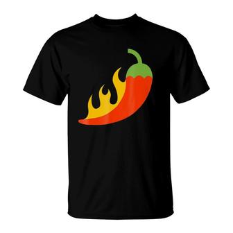 Spicy Hot Jalapeno Pepper T-Shirt | Mazezy