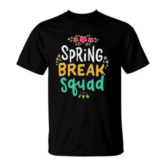 Spring Break Teacher Student Summer Vacation Holiday Beach T-Shirt | Mazezy UK