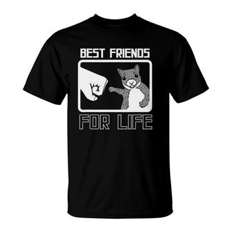 Squirrel Best Friend For Life Cute Funny T-Shirt | Mazezy