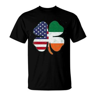 St Patricks Day Green Shamrock Irish Graphic T-Shirt - Thegiftio UK