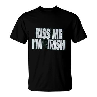 St Patricks Day Kiss Me I An Irish T-Shirt | Mazezy