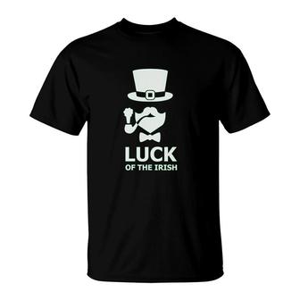St Patricks Day Luck Of The Irish T-Shirt | Mazezy
