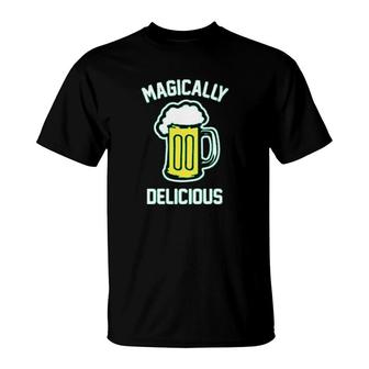 St Patricks Day Magically Delicious T-Shirt | Mazezy