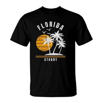 Stuart Florida Fl Beach Vacation Souvenir T-Shirt | Mazezy