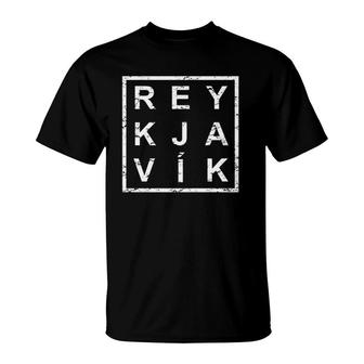 Stylish Reykjavik Iceland Lovers Gift T-Shirt | Mazezy