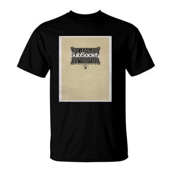 Subsociety Barcode Consumer Identification T-Shirt | Mazezy