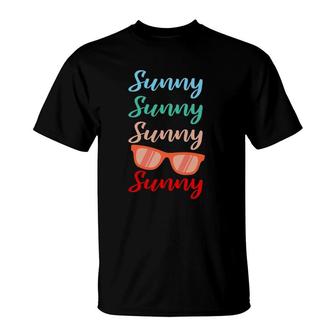 Summer Vacation Travel Sunglasses Sunny T-Shirt | Mazezy UK