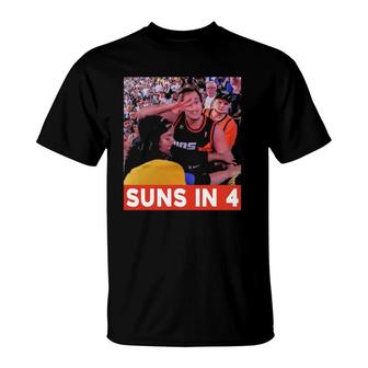 Suns In Four Basketball T-Shirt | Mazezy
