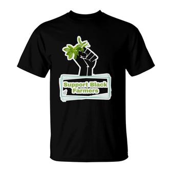Support Black Farmers T T-Shirt | Mazezy