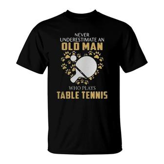 Table Tennis Lover New T-Shirt | Mazezy