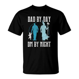 Tabletop Gaming Dad Rpg Role Playing Dm Father's Day T-Shirt | Mazezy