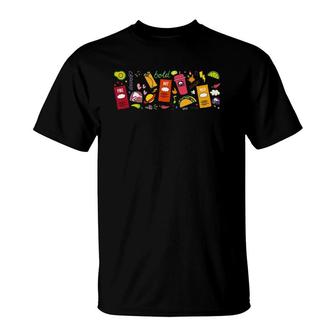 Taco Bell Pop Art T-Shirt | Mazezy
