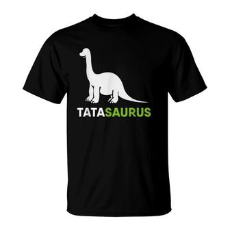 Tatasaurus Fathers Day Gifts For Polish Tata T-Shirt | Mazezy