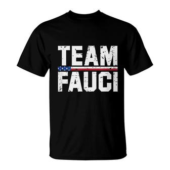 Team Fauci Quarantine Social Distance T-Shirt | Mazezy