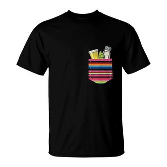 Tequila Lime Salt Funny T-Shirt | Mazezy