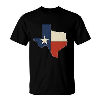 Texas Lone Star State Flag T-Shirt | Mazezy