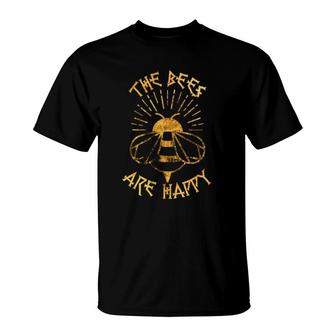 The Bees Are Happy-Valheim Viking Meme T-Shirt | Mazezy
