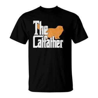 The Catfather Cat Father Father Father Cat T-Shirt | Mazezy