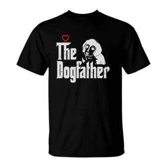 The Dogfather Beagle Dog Dad Father's Day Gift T-Shirt | Mazezy AU