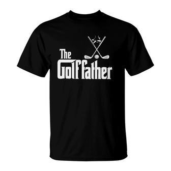 The Golffather Golf Father Funny Golfing Father's Day T-Shirt | Mazezy