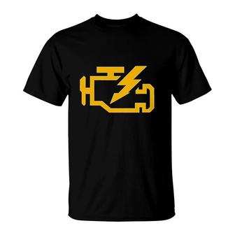 The Goozler Check Engine Light T-Shirt | Mazezy