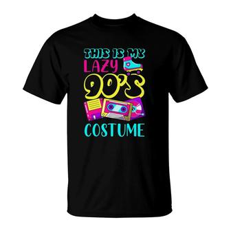 This Is My Lazy 90'S Costume Vintage 90S Music Cd Nineties T-Shirt | Mazezy