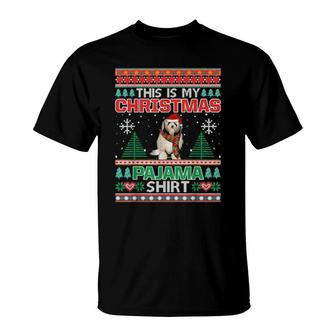 This Is My Lowchen Christmas Pajama Dog Ugly T-Shirt | Mazezy
