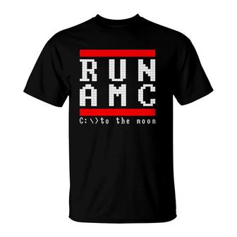 To The Moon Run Amc Trading T-Shirt | Mazezy