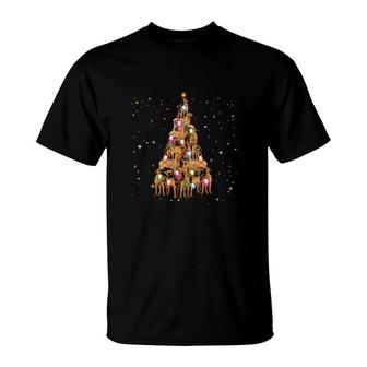 Tosa Dog Lover Christmas T-Shirt | Mazezy