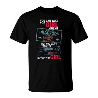 Travel Queen From Bradford Proud Girl From Bradford T-Shirt | Mazezy