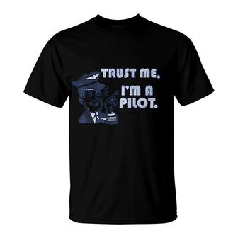 Trust Me I Am A Pilot V2 T-shirt - Thegiftio UK