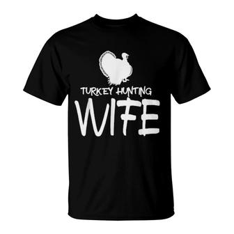 Turkey Hunting Wife Turkey Wife T-Shirt | Mazezy