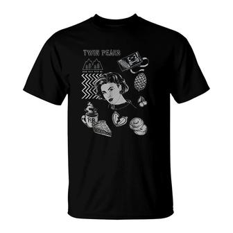 Twin Peaks Symbolism T-Shirt | Mazezy