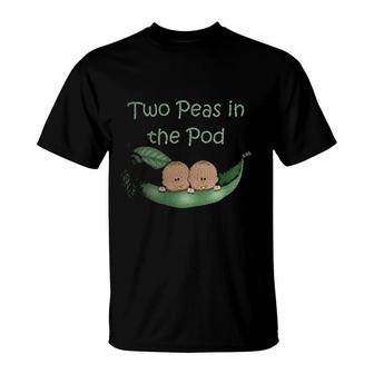 Two Peas In The Pod Twins Maternity Maternity T-Shirt - Thegiftio UK