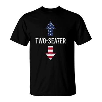 Two Seater Two Seater 2 Seater Two Seater T-Shirt | Mazezy