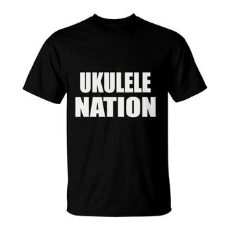 Ukulele Nation T-Shirt | Mazezy