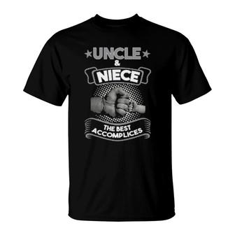 Uncle & Niece The Best Accomplices Uncle & Niece T-Shirt | Mazezy
