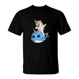 Unicorn And Narwhal Best Friends T-Shirt | Mazezy